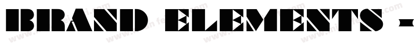 BRAND ELEMENTS - BRA字体转换